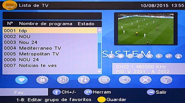 TV List